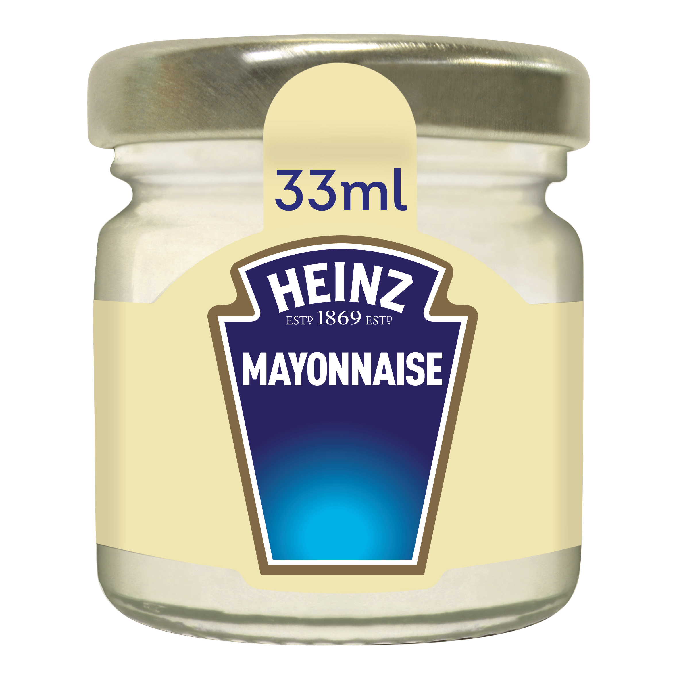 Heinz Mayonnaise Mini Glass Jar Portions - Pack of 80 Jars - Vending Superstore