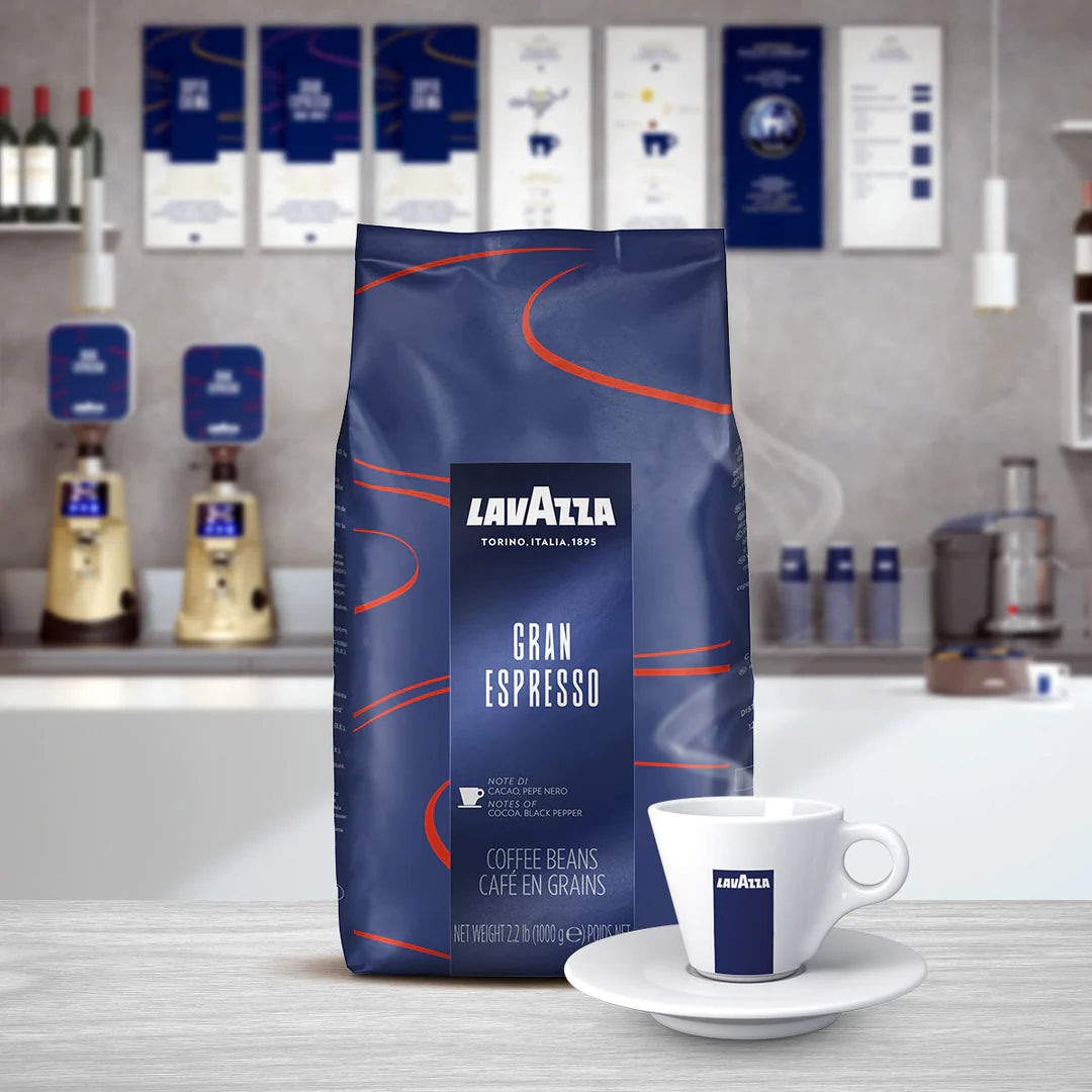 Lavazza Gran Espresso Coffee Beans (1kg Bags or Full Case) - Vending Superstore