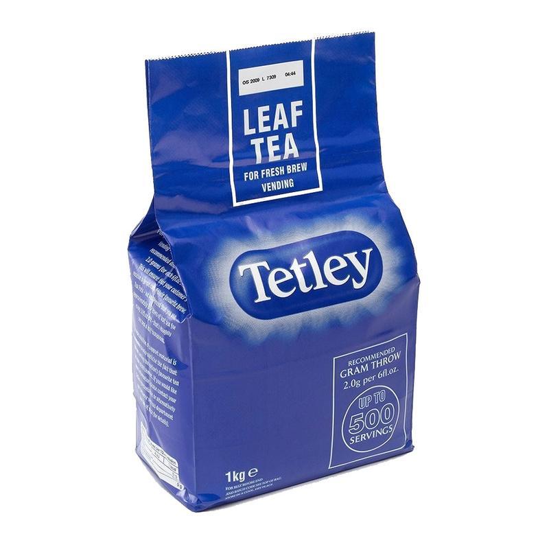 Tetley Vending Leaf Tea 6 x 1kg - Vending Superstore