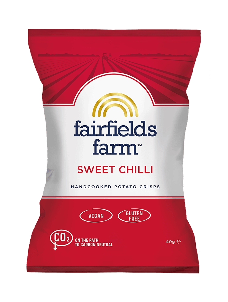 Fairfields Farm Sweet Chilli Crisps 36x40g - Vending Superstore