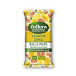 Zoflora anti bacterial cleaning wipes - Lemon Zing - 70 Large Wipes - Vending Superstore