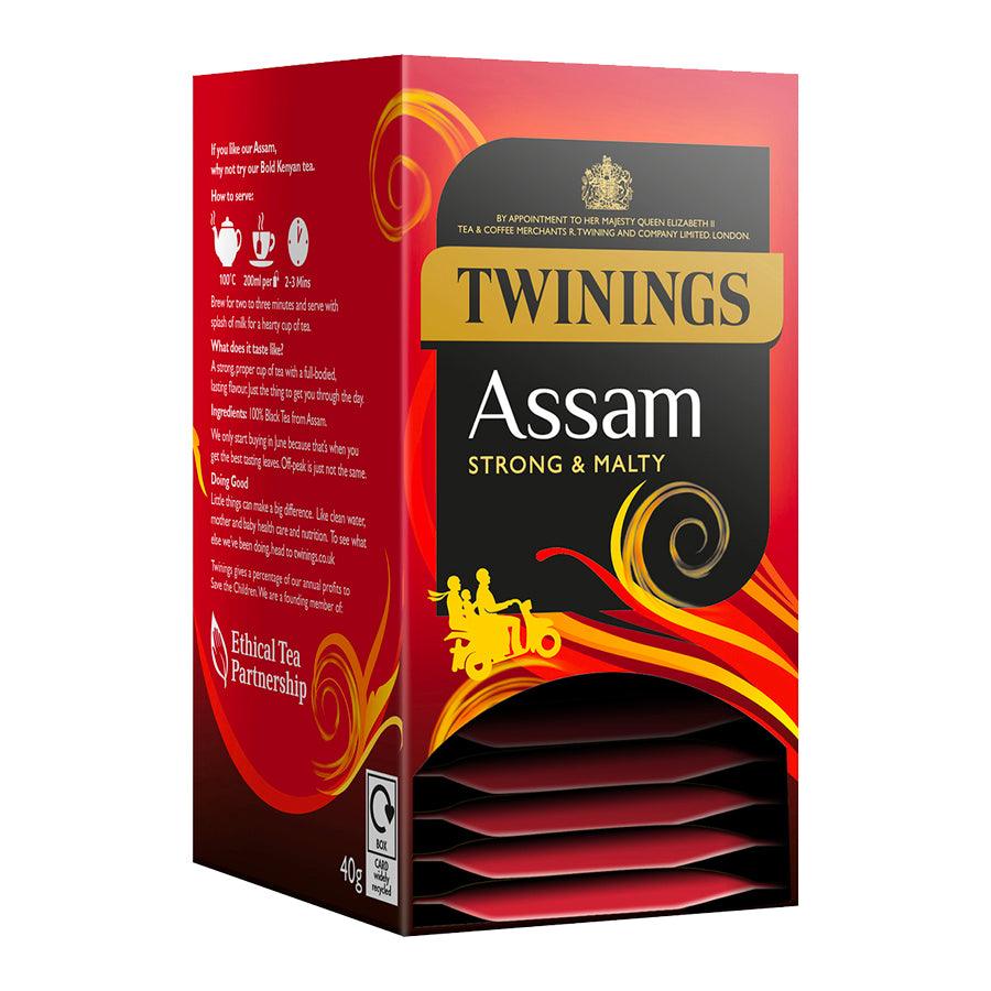 Twinings Tea: Assam Envelope Tea Bags - 20 Bags - Vending Superstore