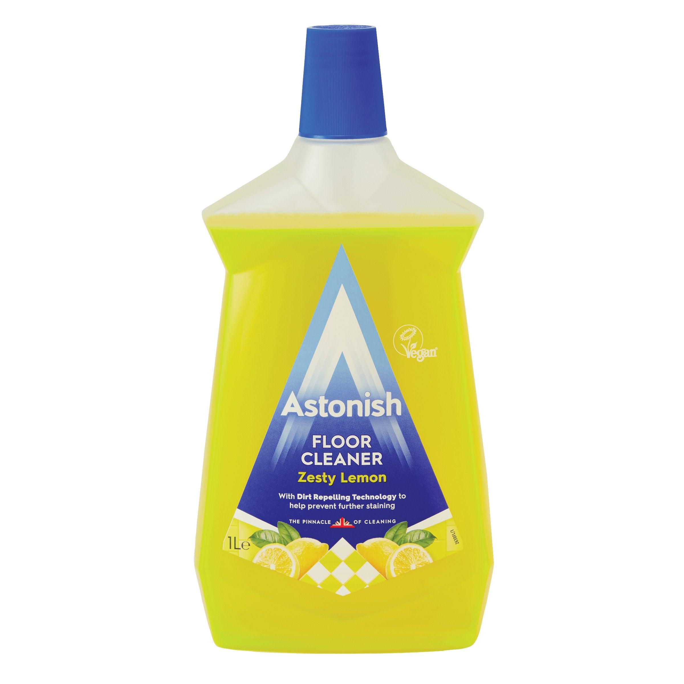 Astonish Floor Cleaner - Zesty Lemon - 1 Litre - Vending Superstore