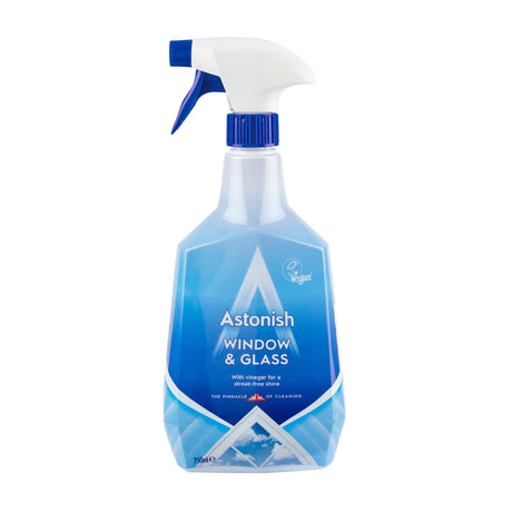 Astonish Window &amp; Glass Cleaner Spray - 750ml - Vending Superstore