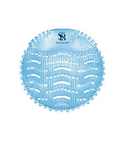Individually Wrapped Urinal Screen Blue - Blue Ocean Scent