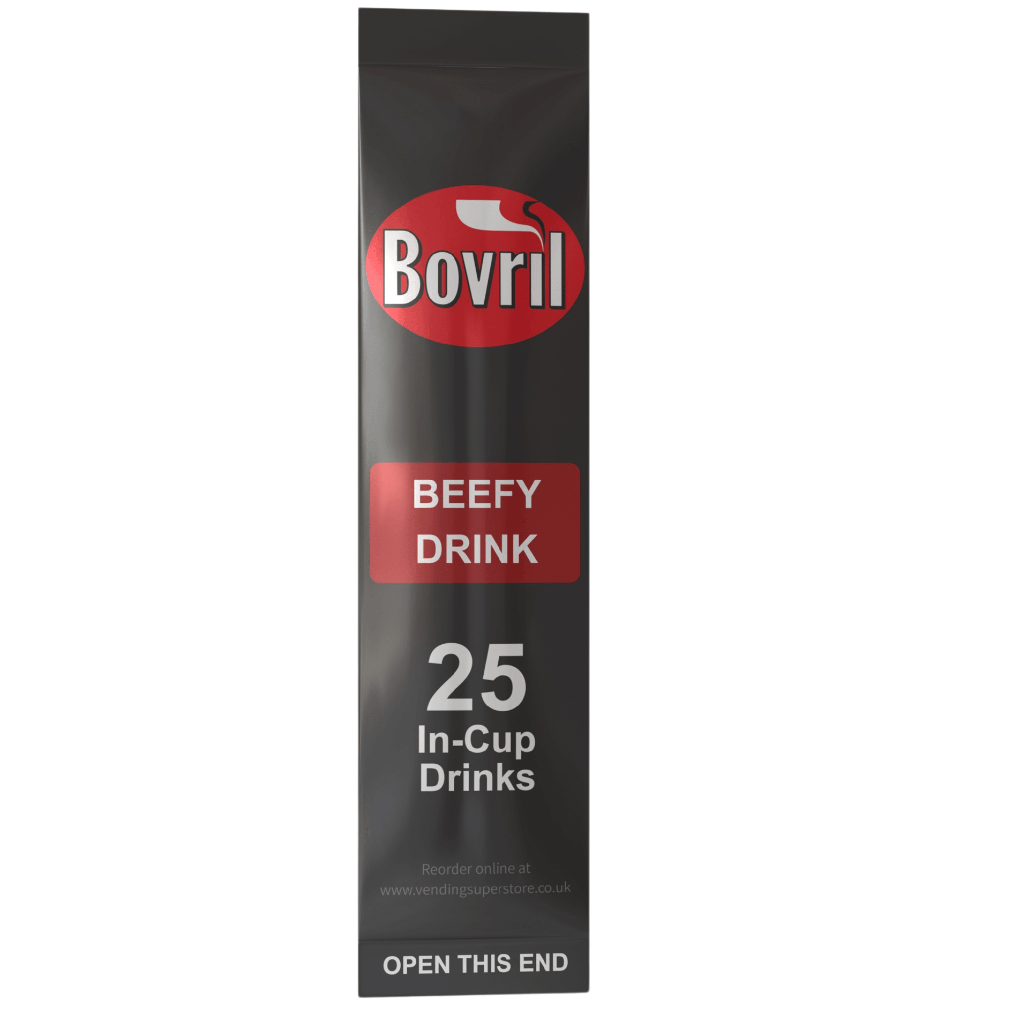 Incup Vending Drinks - Bovril Beefy Drink - Sleeve of 25 Cups - Vending Superstore