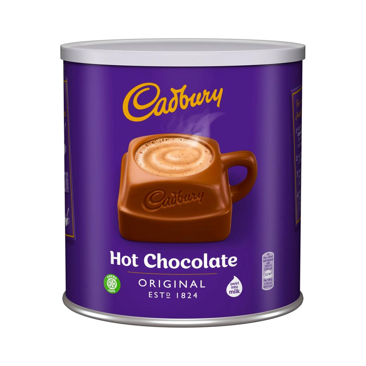 Cadbury: Hot Chocolate Tin 2kg (Add Hot Milk) - Vending Superstore