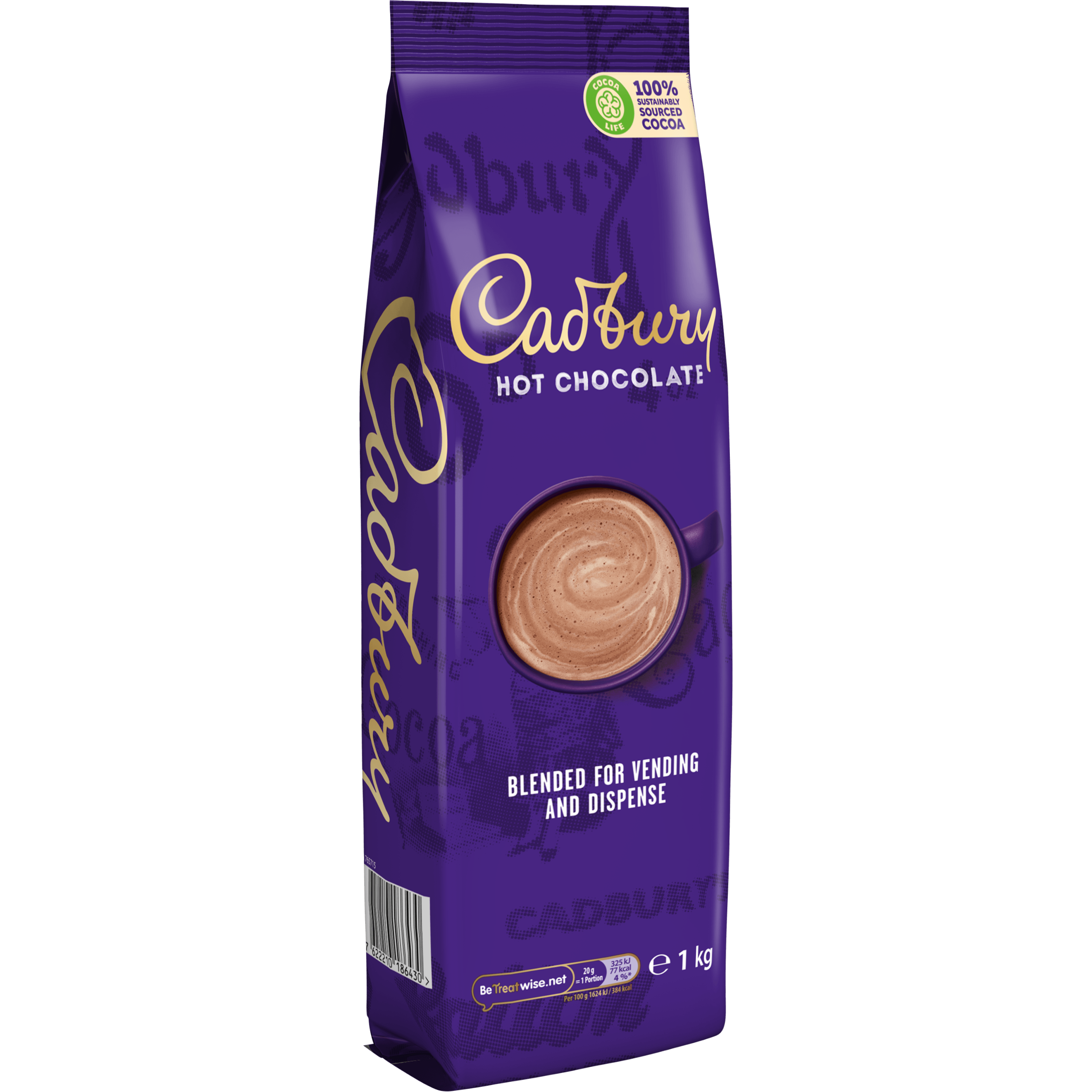 Cadbury One Blend Vending Hot Chocolate - 1KG Bags or 10 x 1kg Full Case - Vending Superstore