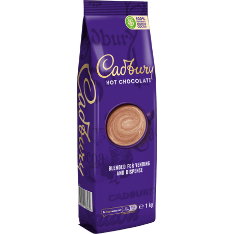 Cadbury One Blend Vending Hot Chocolate - 1KG Bags or 10 x 1kg Full Case - Vending Superstore