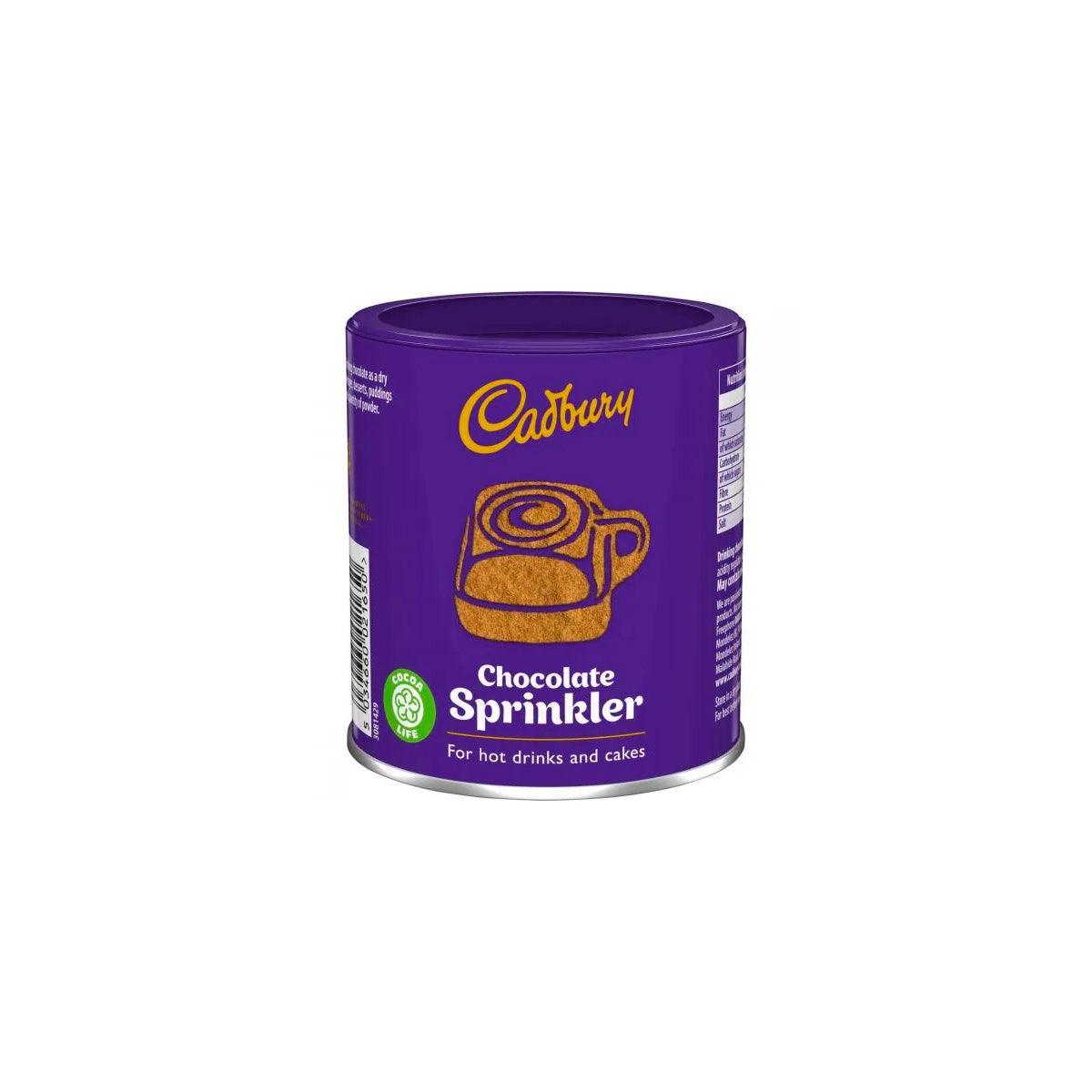 Cadbury: Hot Drinks Chocolate Cappuccino Sprinkler 125g - Case Of 6 - Vending Superstore