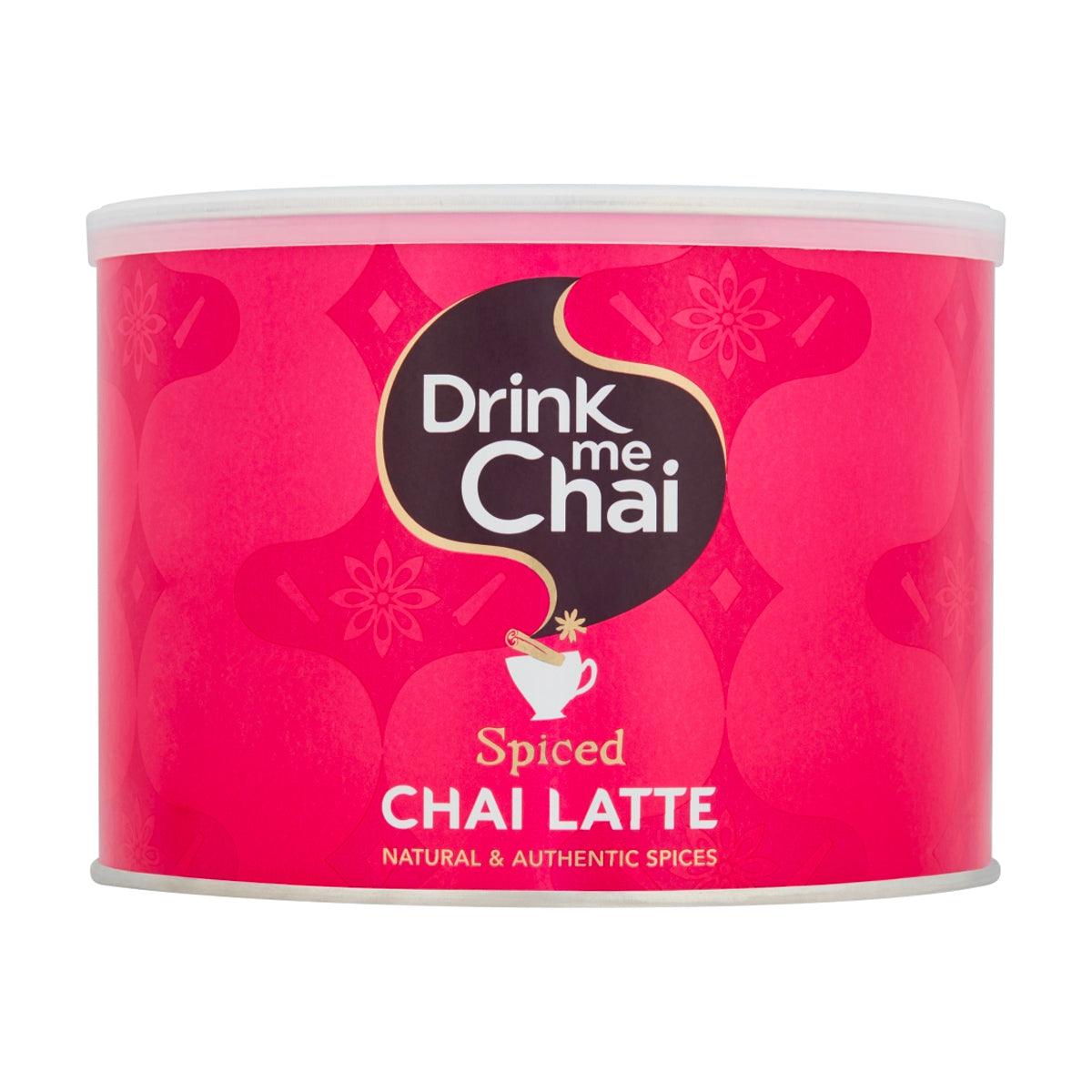 Drink Me Chai: Spiced Chai Latte Mix - 1KG Catering Tub - Vending Superstore