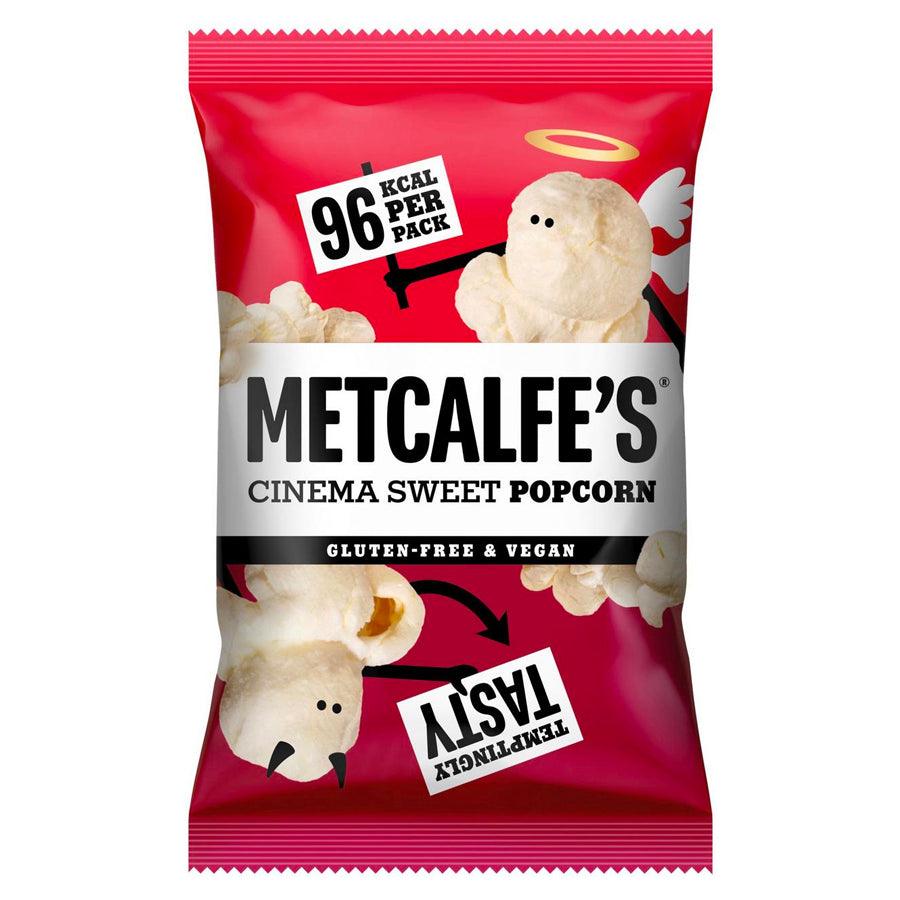 Metcalfe's Skinny Popcorn Cinema Sweet 20g - 24 Bags - Vending Superstore