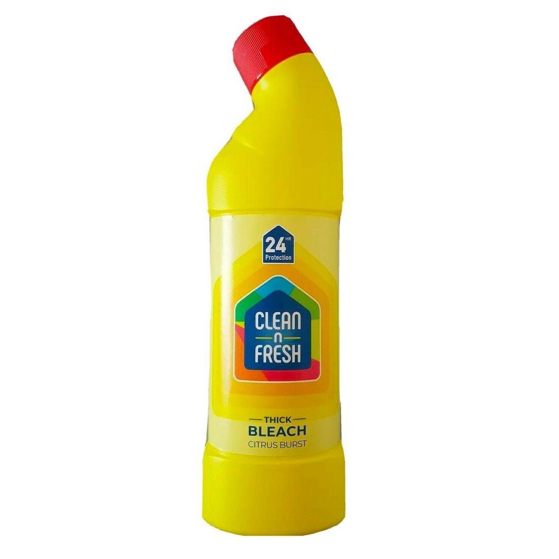 Clean 'N' Fresh Thick Citrus Bleach - 750ml - Vending Superstore