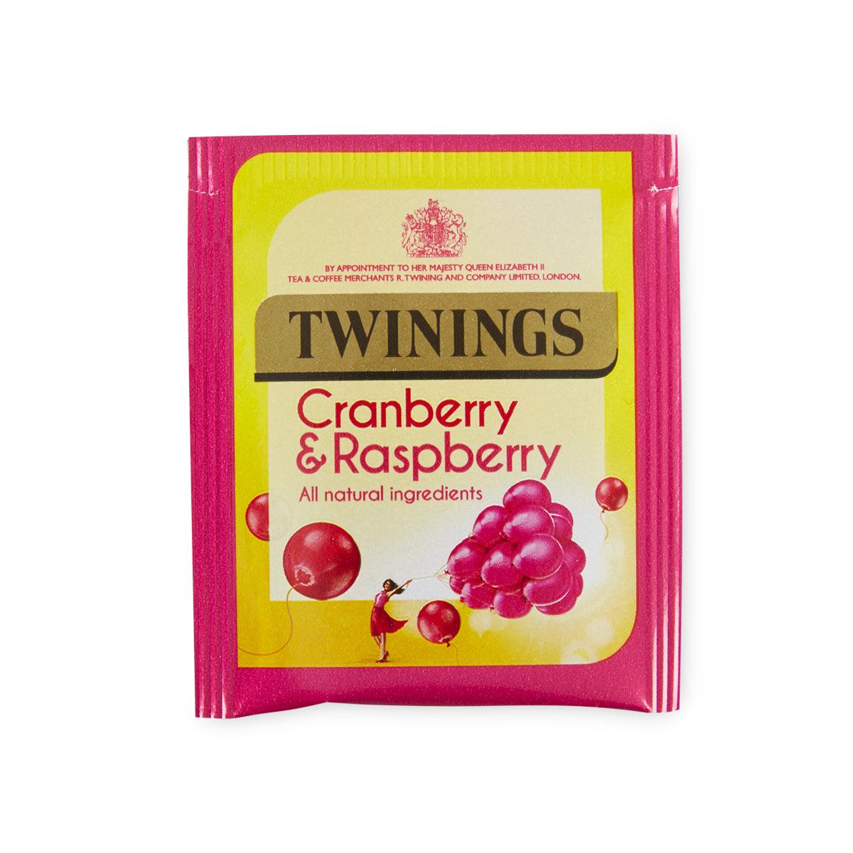 Twinings Tea: Raspberry & Cranberry Envelope Tea Bags - 20 Bags - Vending Superstore