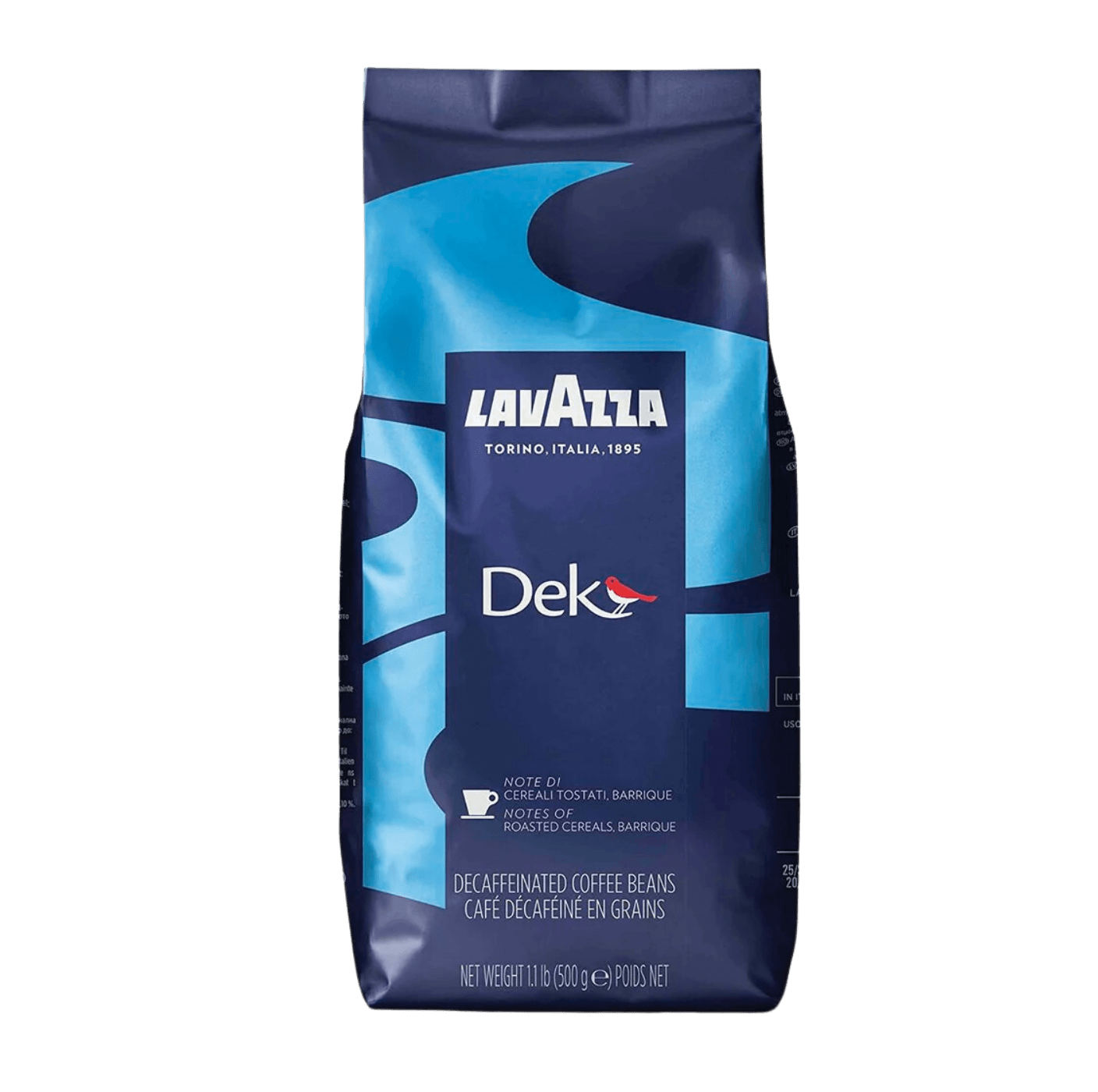 Lavazza 'Dek' Decaf Coffee Beans (500g Bags or Full Case) - Vending Superstore