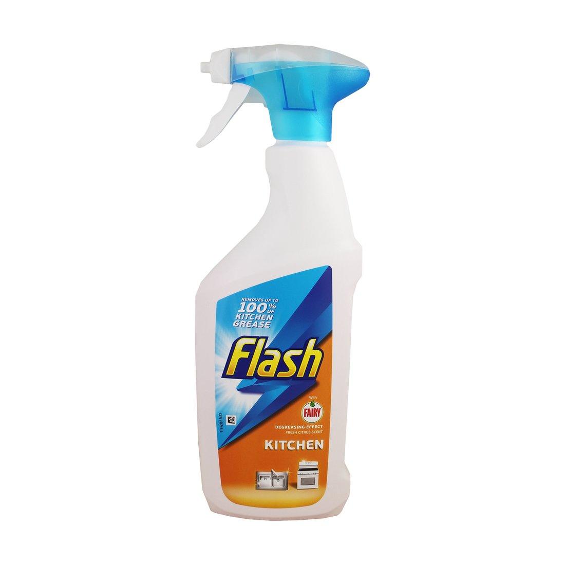 Flash Kitchen Cleaning Spray - Citrus Scent 450ml - Vending Superstore