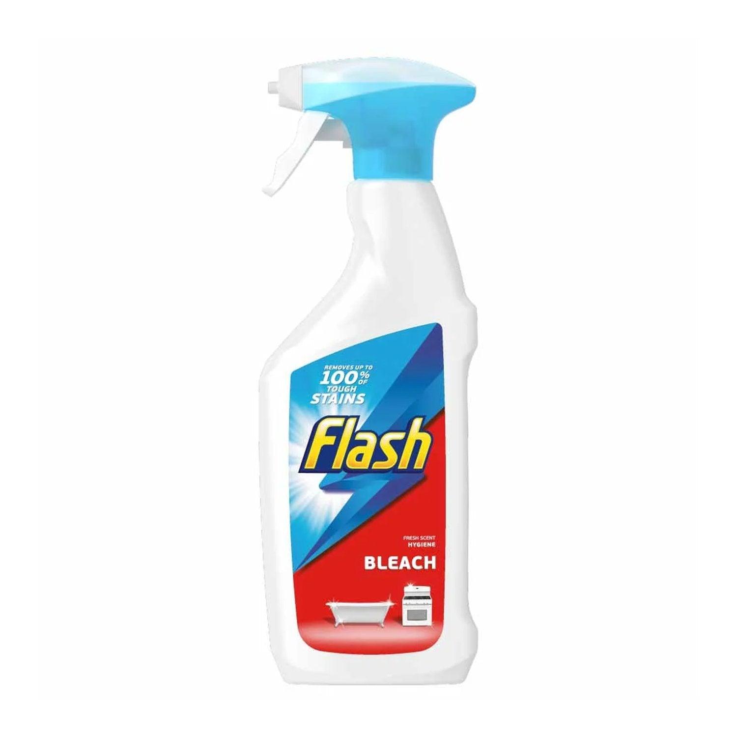 Flash with Bleach 3 in 1 Spray - 450ml Bottle - Vending Superstore