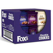 Fox's Chunkie Cookies | Twinpacks | 3 Varieties | Individually Wrapped Biscuit Portions (Box of 48)