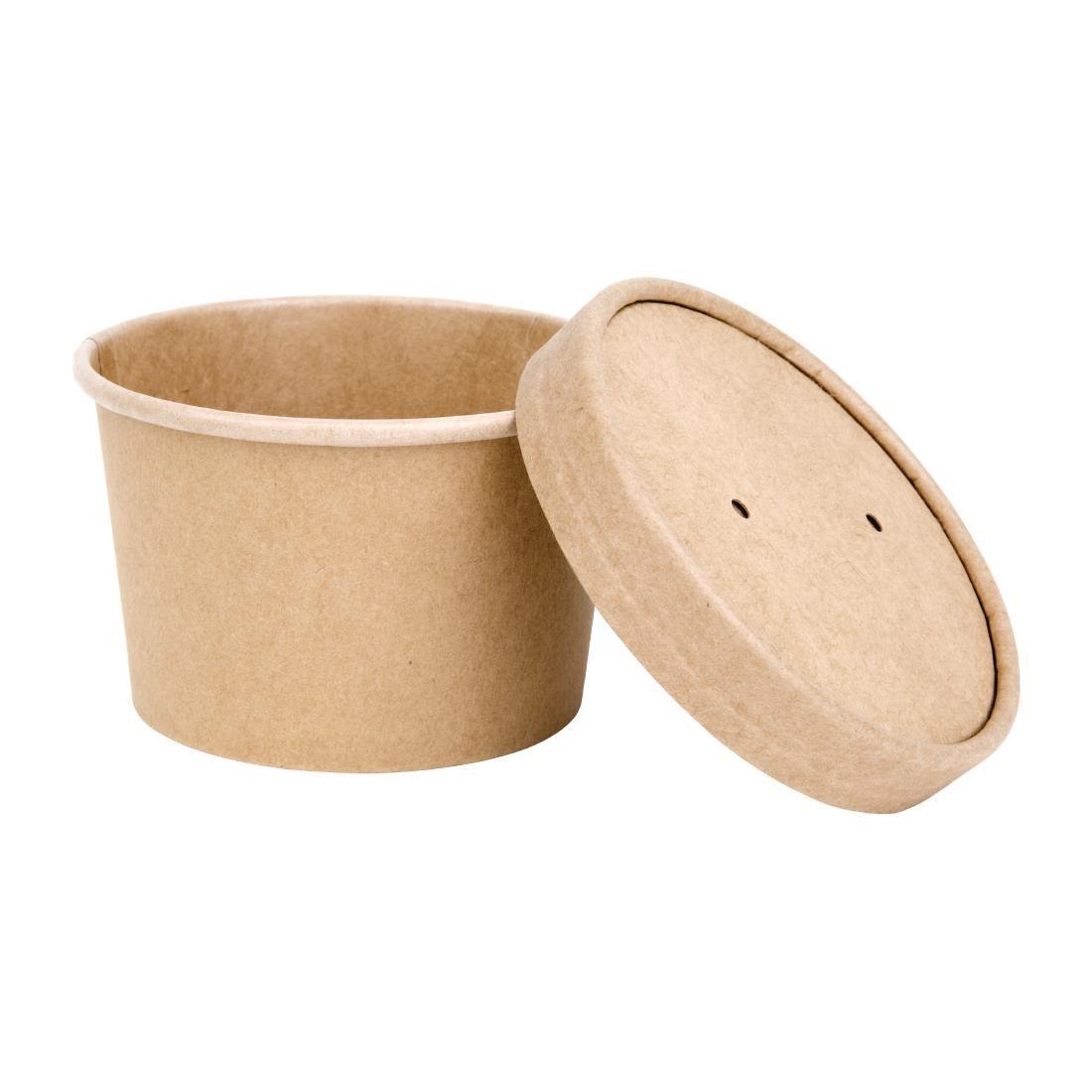 Takeaway Soup Pots / Lids - 8oz, 12oz or 16oz Sizes - Ideal for soups, porridges & sauces - Vending Superstore