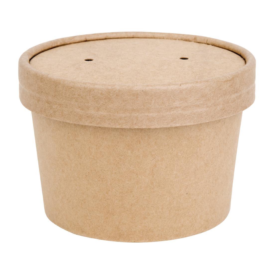 Takeaway Soup Pots / Lids - 8oz, 12oz or 16oz Sizes - Ideal for soups, porridges & sauces - Vending Superstore