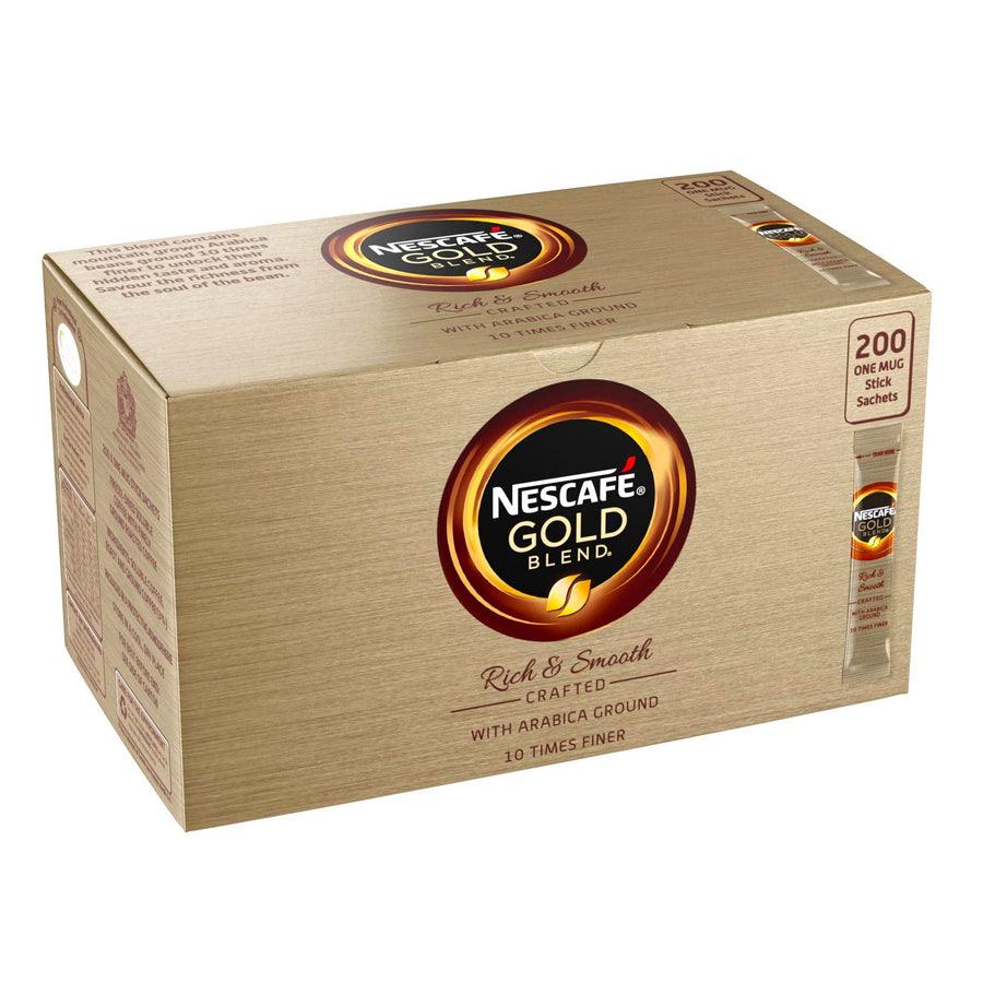 Nescafe Gold Blend: Individual Coffee Stick Portions - Pack Of 200 - Vending Superstore