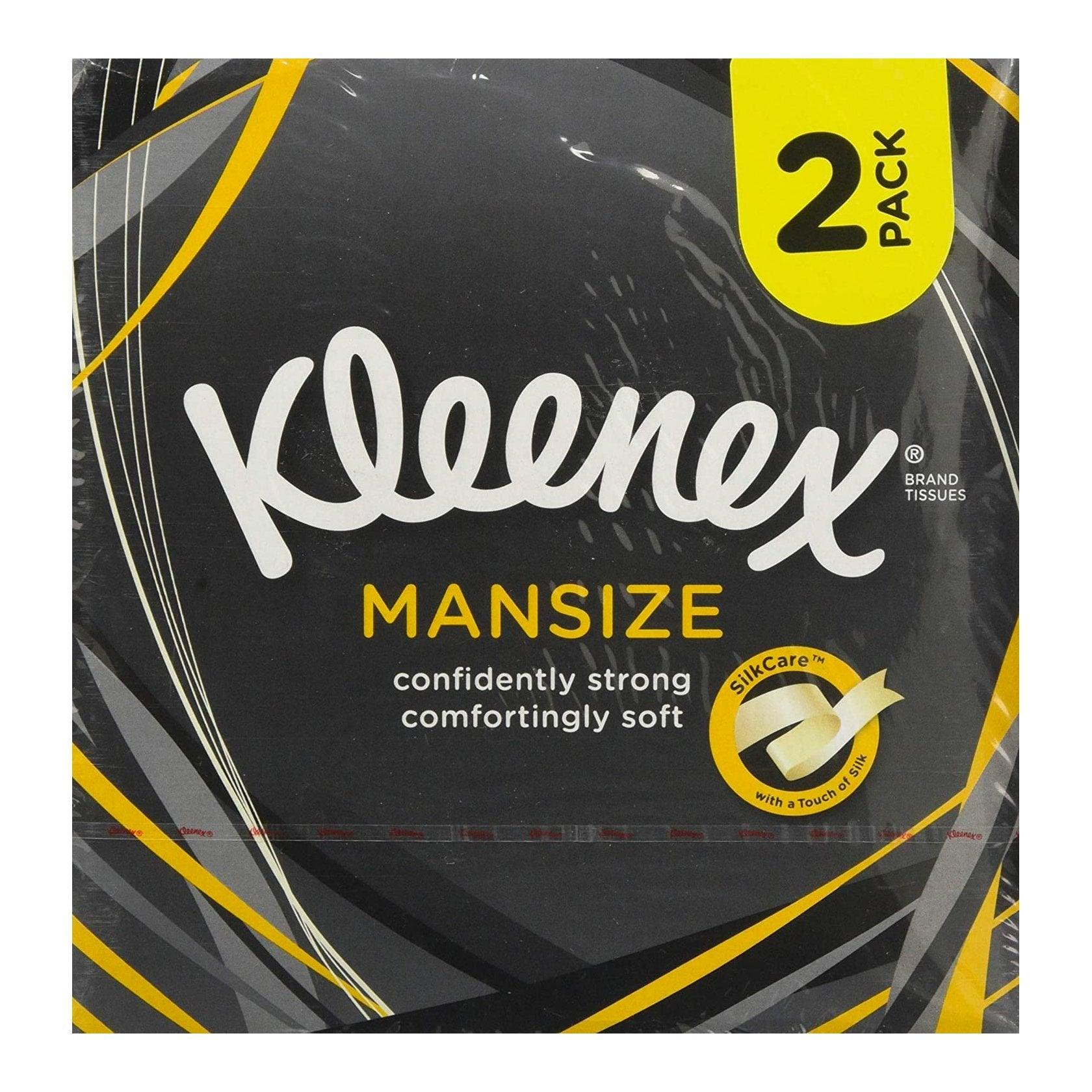 Kleenex Compact Box Extra Large Tissues - 2 pack - Vending Superstore