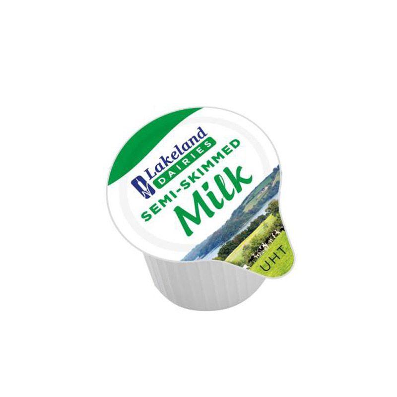 Lakeland Long Life Semi Skimmed Milk Portion Pots / Jiggers - Pack of 120 - Vending Superstore