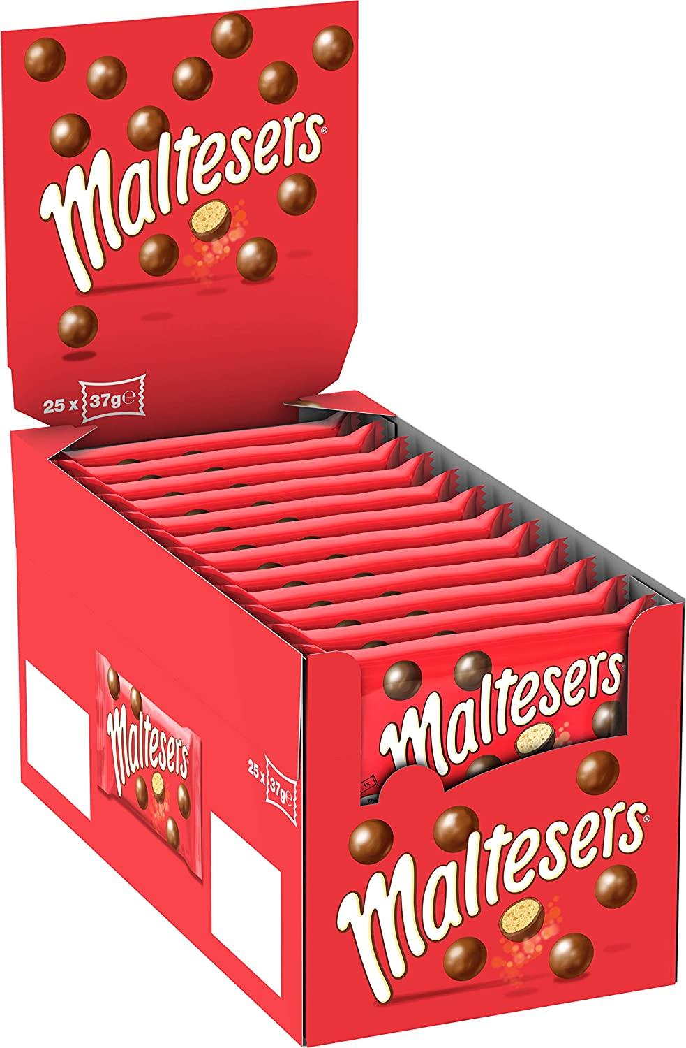 Maltesers - Case of 25x37g Sharing Packs - Vending Superstore