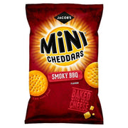 Jacob's Mini Cheddars Smoky BBQ - 45g (Box of 30)