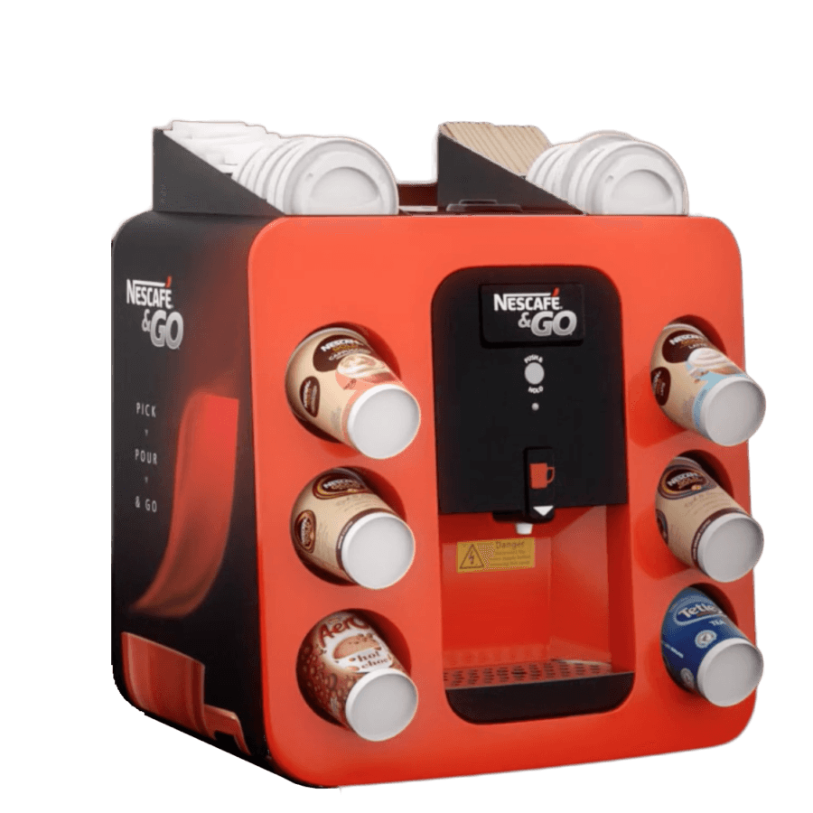 Nescafe & top go machine