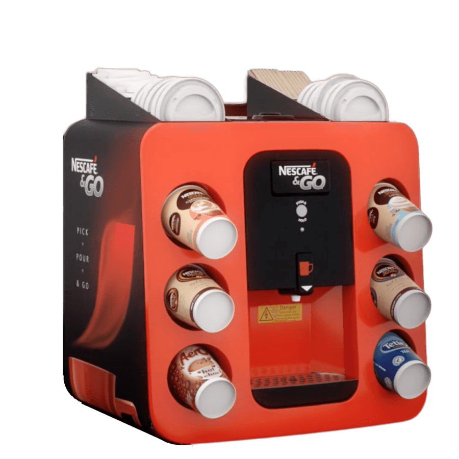 Nescafe &amp; Go Machine Coffee Machine for Small Business - Vending Superstore