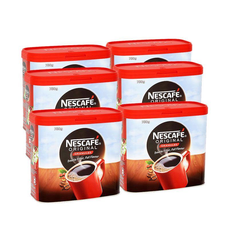 Nescafe Original: Coffee Tin 6 x 750g Case - Vending Superstore