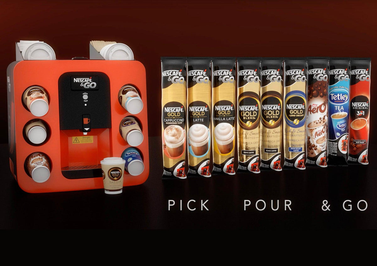 Nespresso Machine Go Nescafe & Go Machine - Coffee Machine for Small Business – Vending ...