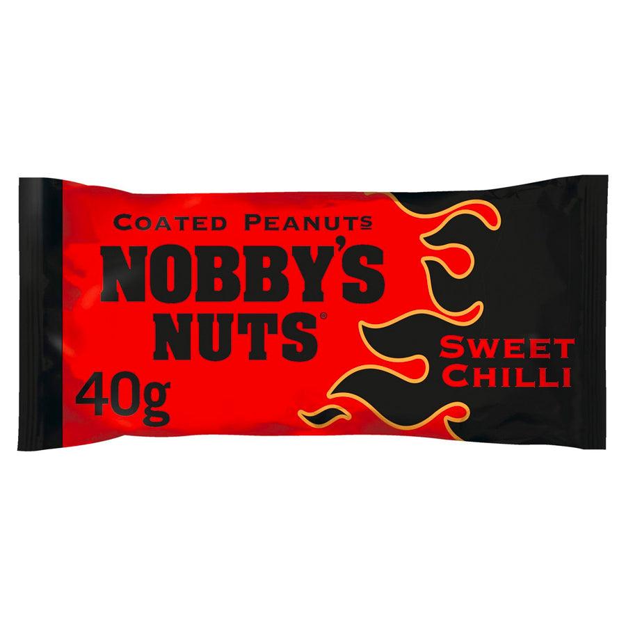 Nobby's Nuts Sweet Chilli Coated Peanuts: 20 x 40g - Vending Superstore