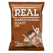 Real Crisps Roast Ox - 35g (Box of 24)