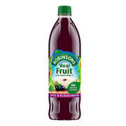 Robinsons Apple & Blackcurrent Squash - No Added Sugar - 1 Litre (Pack of 12)
