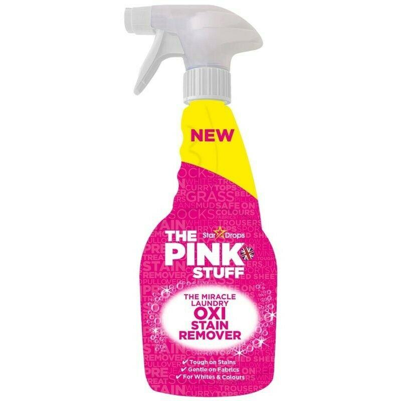 The Pink Stuff Miracle Laundry Oxi Stain Remover Spray 500ml - Vending Superstore