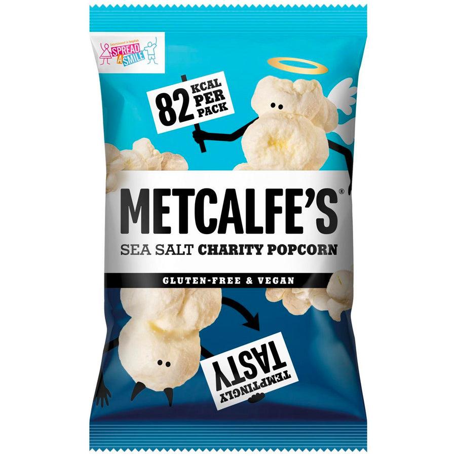 Metcalfe's Charity Popcorn Sea Salt - 24 x 17g - Vending Superstore