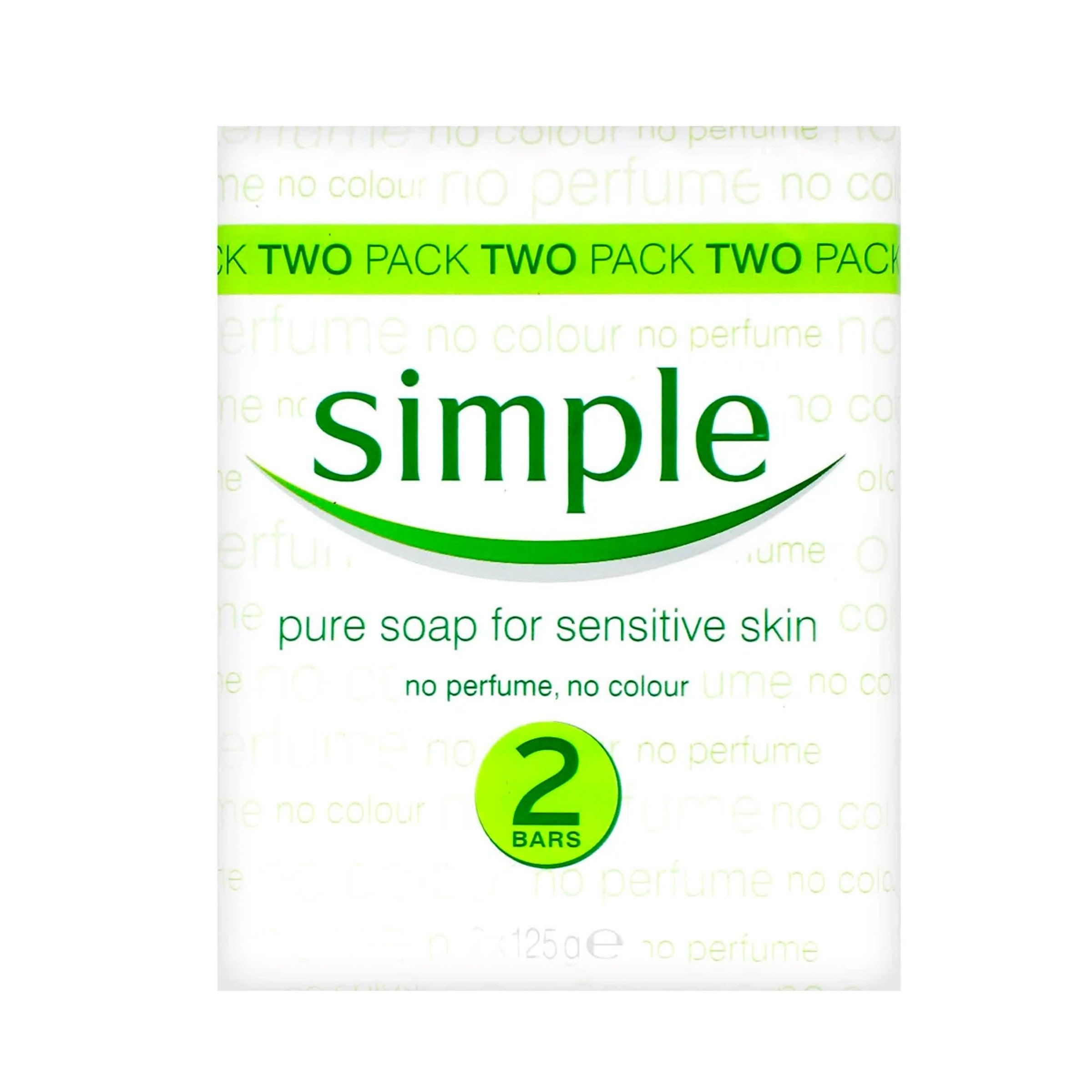 Simple Soap Bars Twinpack (Sensitive Skin) - Vending Superstore