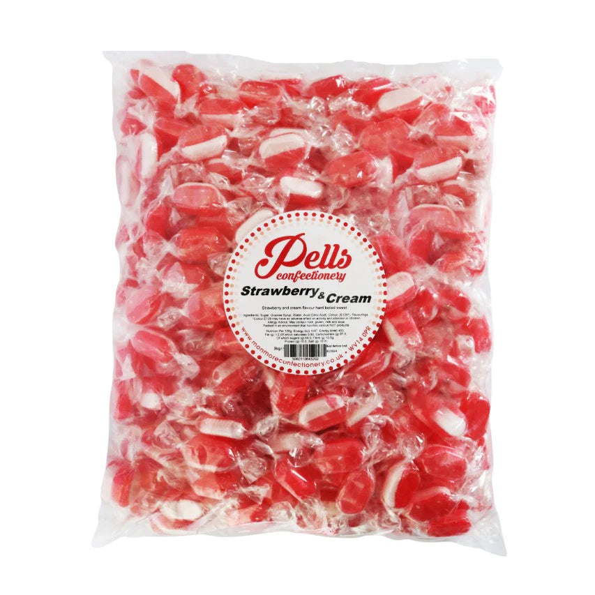 Strawberry & Cream 3KG Bag - Vending Superstore