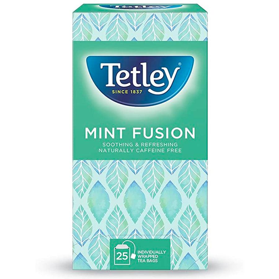 Tetley Tea Herbal: Mint Fusion Envelope Tea Bags - 25 Bags - Vending Superstore