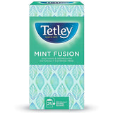 Tetley Tea Herbal: Mint Fusion Envelope Tea Bags - 25 Bags - Vending Superstore