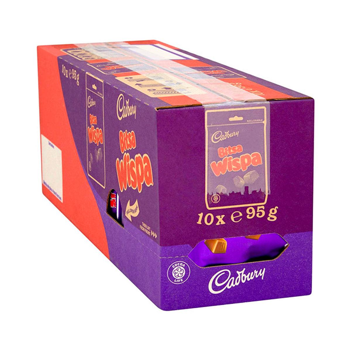 Cadbury Bitsa Wispa Bag ‚ Case of 10 Bags - Vending Superstore