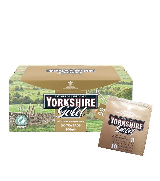 Yorkshire Tea Gold: Envelope Tea Bags - 200 Bags - Vending Superstore